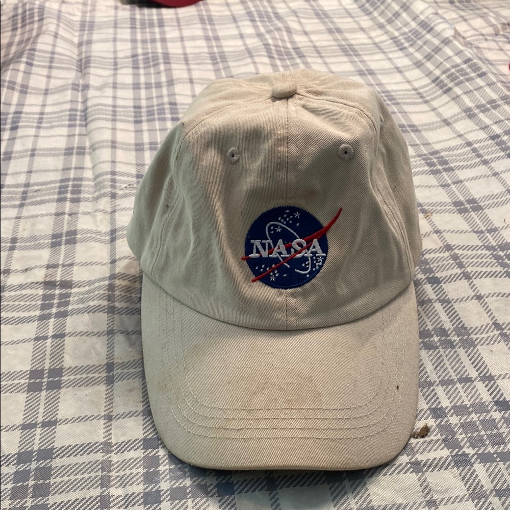 NASA Logo Beige Cap